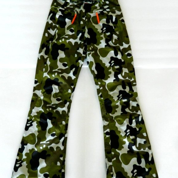 Jc de Castelbajac x Rossignol Women GORE-TEX Camo Ski Pants sz XS Worn Once $360 - Picture 1 of 9